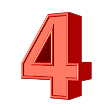 Four 4 Number - Free image on Pixabay